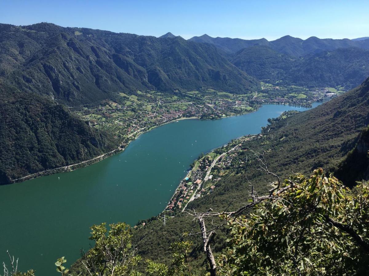 Casa Carla, Bis 4 Personen, Garten, Balkon Mit Blick Auf Den See Und Die Berge Crone Eksteriør bilde