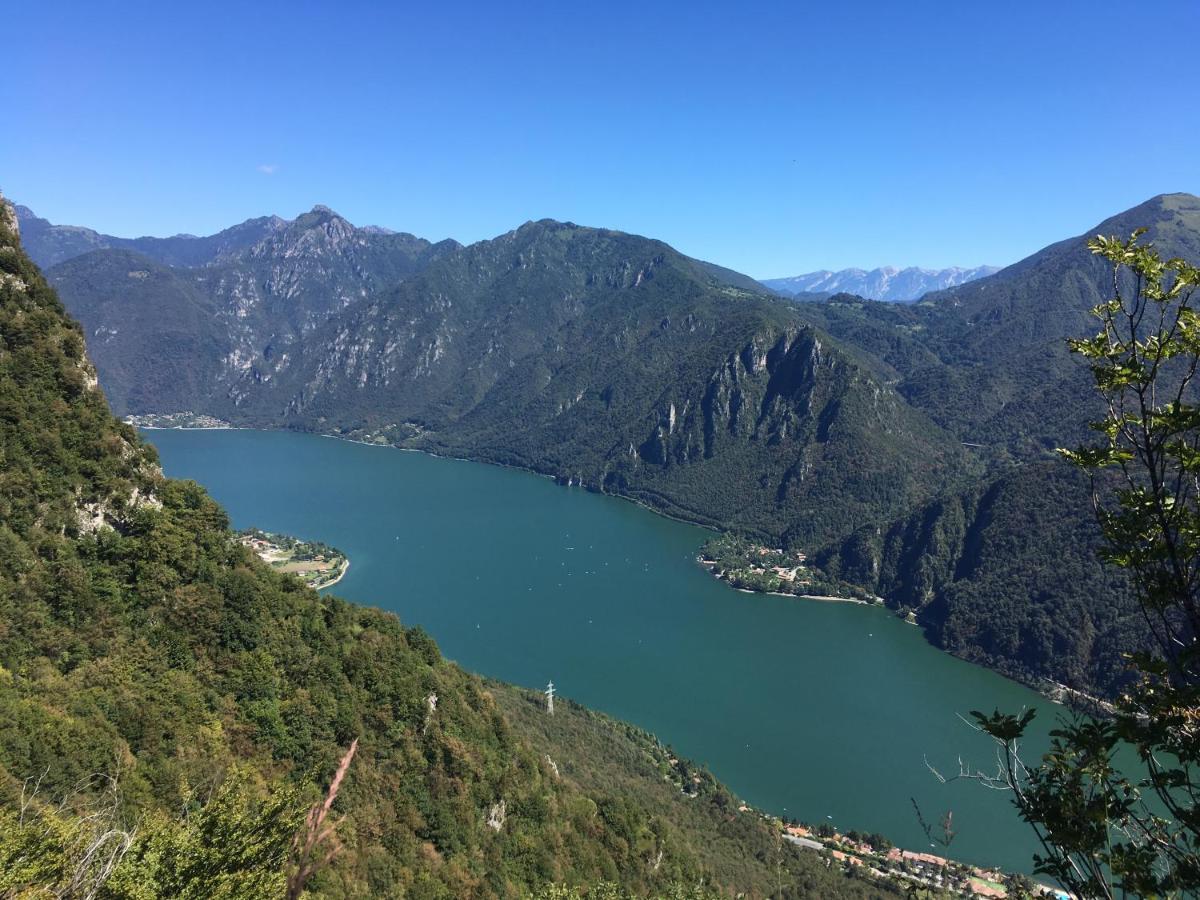 Casa Carla, Bis 4 Personen, Garten, Balkon Mit Blick Auf Den See Und Die Berge Crone Eksteriør bilde