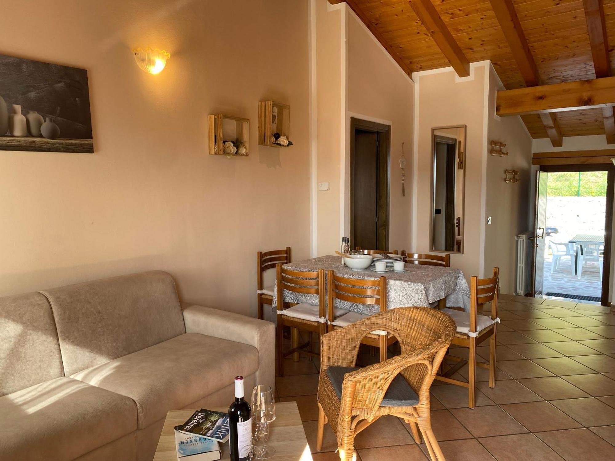 Casa Carla, Bis 4 Personen, Garten, Balkon Mit Blick Auf Den See Und Die Berge Crone Eksteriør bilde
