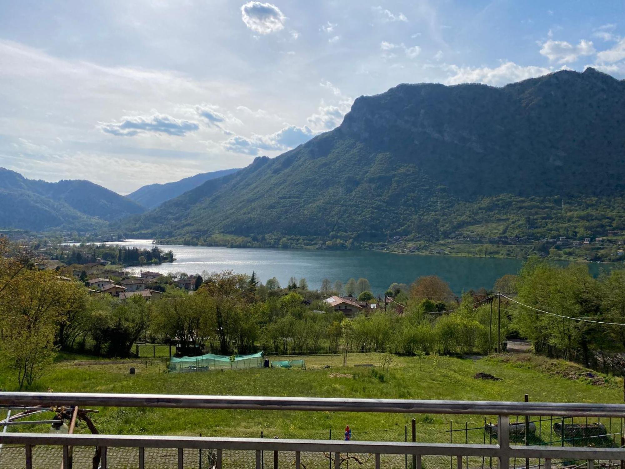 Casa Carla, Bis 4 Personen, Garten, Balkon Mit Blick Auf Den See Und Die Berge Crone Eksteriør bilde