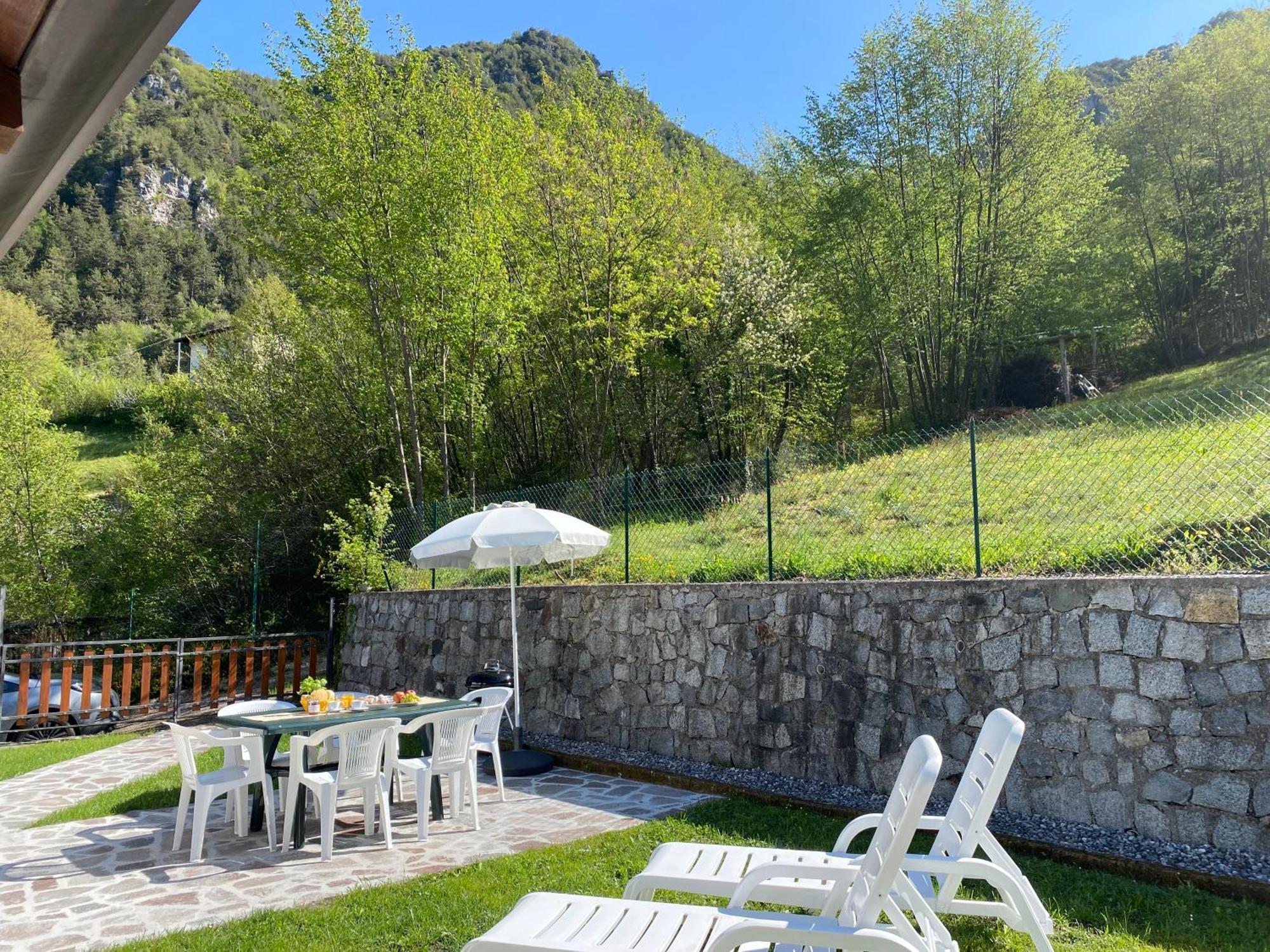 Casa Carla, Bis 4 Personen, Garten, Balkon Mit Blick Auf Den See Und Die Berge Crone Eksteriør bilde